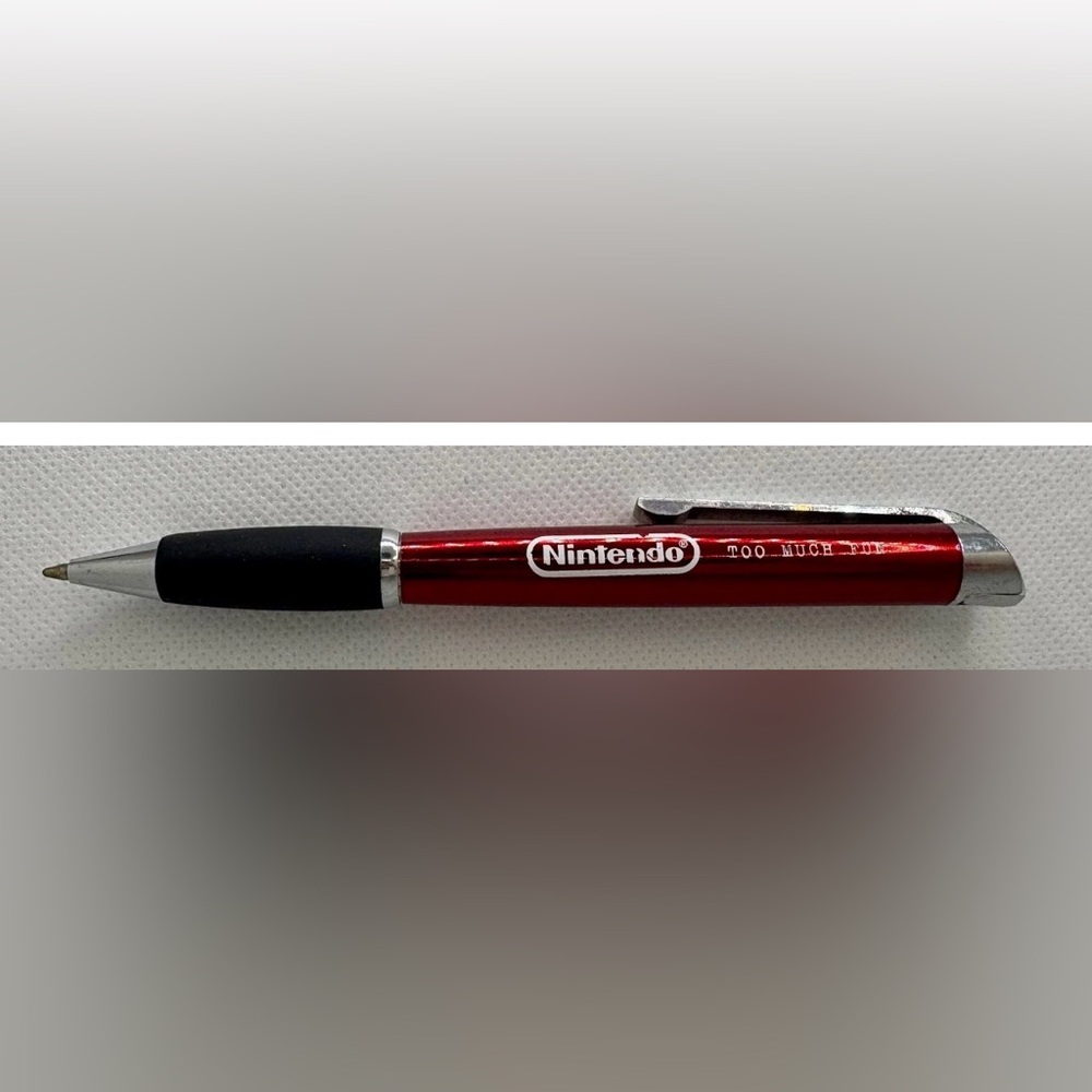 Nintendo Rare Promo Ball Point Pen NES SNES Gamecube Wii U Mario